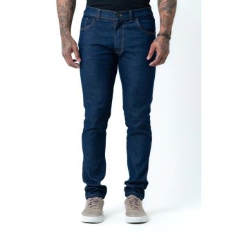 Calça Jeans Regular Masculina Azul Indigo
